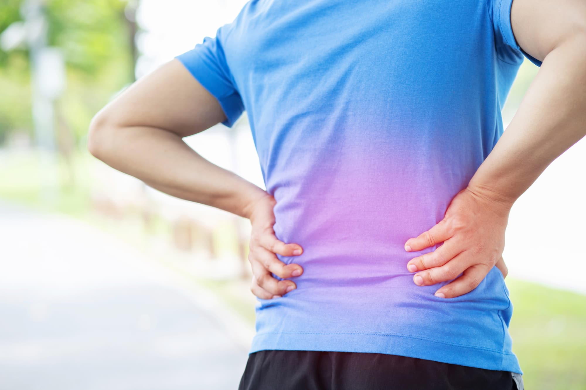 Rückenschmerzen, Kreuzschmerzen, Sportverletzung