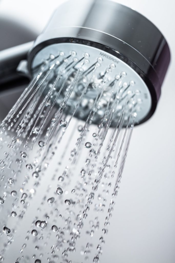 Alternating hot and cold showers helps to get low blood pressure going.